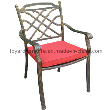 Cast Aluminum Patio Arm Chair-Garden/Outdoor/Leisure Furniture