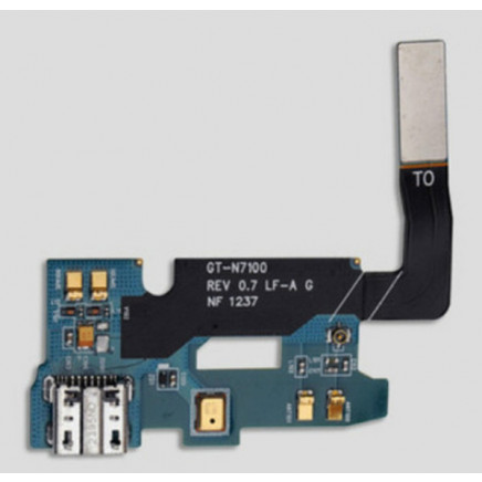 Charging Port Flex Cable for Samsung Note 2 T889