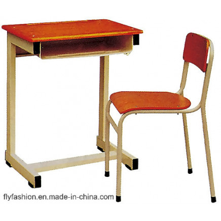 Cheap School Single Student Desk and Chair (SF-07S)