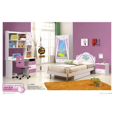 Children Bed Home Wooden Furniture Made of Wood (JB-9926)