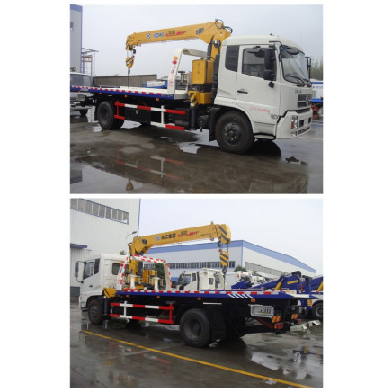 China 4*2 Road Wrecker Mounted Crane