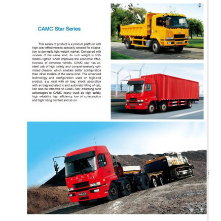 China Best Camc Star Series 6*2 Tractor Truck