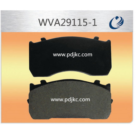 China Factory for Man Truck Brake Pads Wva29115