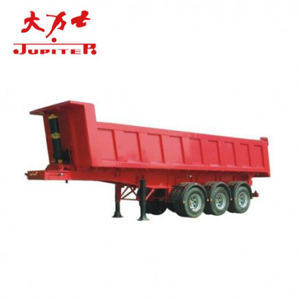 China Jupiter Brand Strong Mining Dump Semi Trailer