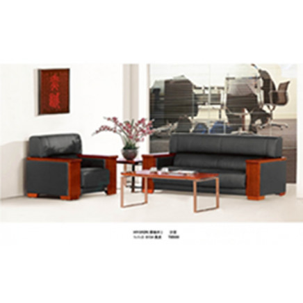China Manufacturer Office Furniture Genuine Leather Sofa Set (Hy-S929)