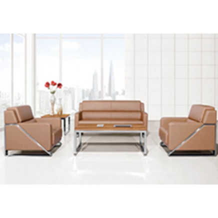 China Manufacturer Office Furniture Modern Design Leather Sofa