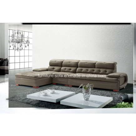 Chinese Furniture High Back Leather Sofa Set (SO44)