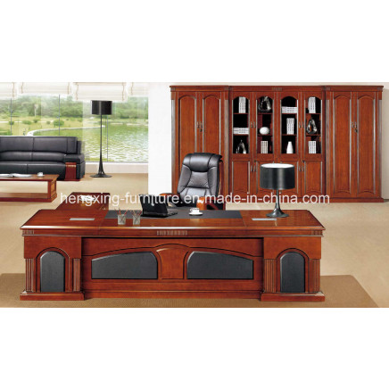 Chinese Office Furniture / Modern Manager Executive Table / Wooden Boss Desk