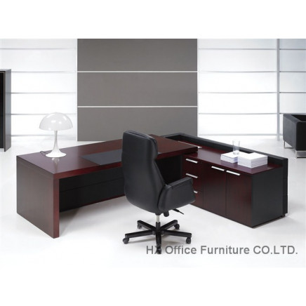 Chinese Office Furniture / Modern Wooden Manager Executive Table / Wooden Boss Computer Desk