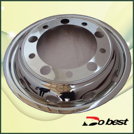 Chrome Wheel Center Cap for Bus/Truck