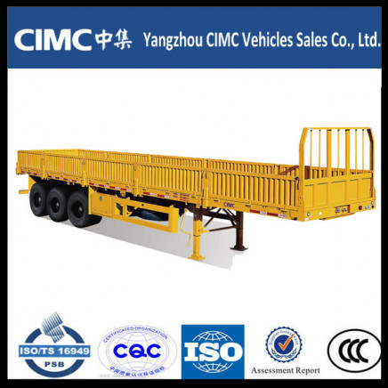 Cimc 3 Axles Container Side Wall Semi Trailer