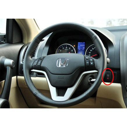 City Fit 3th CRV Wire-Free Entry Keyless Go Smart Key Push Button Remote Start Car Alarm for Honda