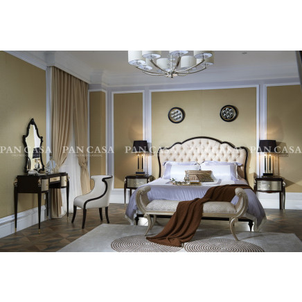 Classical Wooden Bedroom Furniture Bed (MS-A6001A-2)