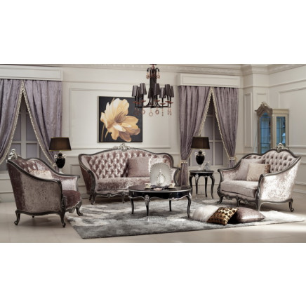 Classical Wooden Bedroom Furniture Sofa Set