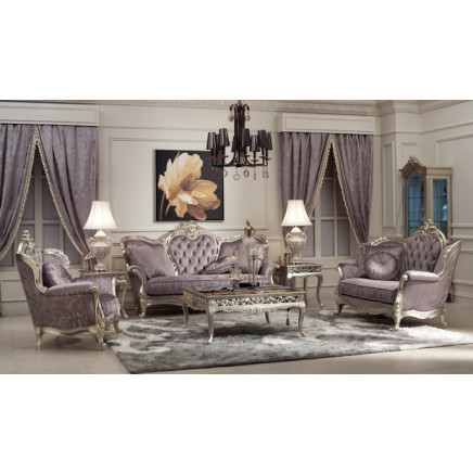 Classical Wooden Bedroom Furniture Sofa Set
