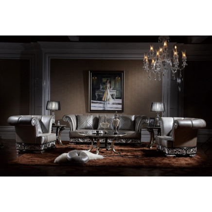 Classical Wooden Bedroom Furniture Sofa Set
