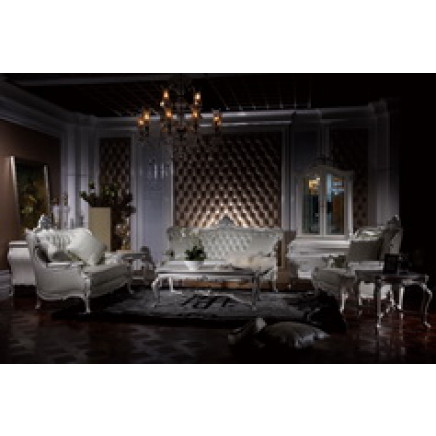 Classical Wooden Living Room Furniture Sofa Set