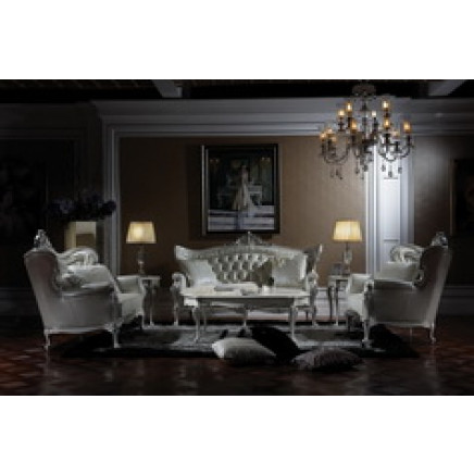 Classical Wooden Living Room Furniture Sofa Set