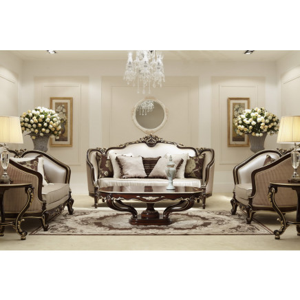 Classical Wooden Livingroom Furniture-Sofa Set