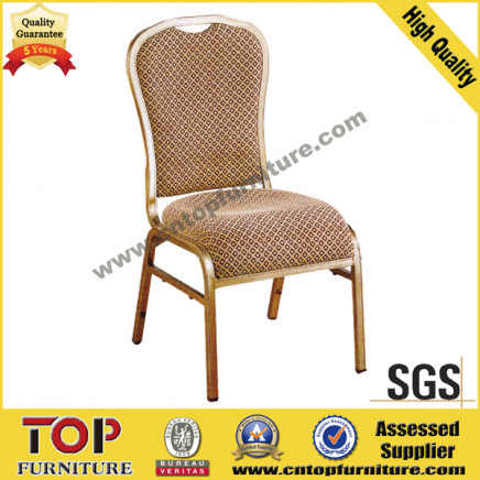 Classy Curve Cushion Aluminum Banquet Dining Chair
