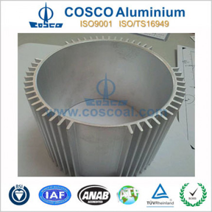 Clear Anodized Aluminium Motor Heatsink