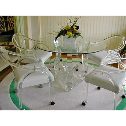 Clear Moden Dining Furniture