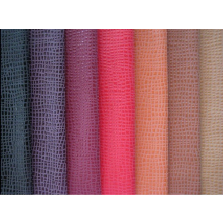 Colorful PU PVC Artificial Leather Mg09