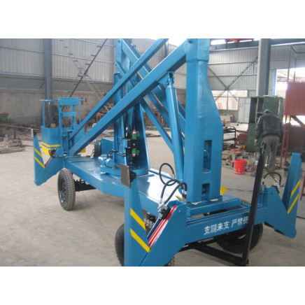 Combined Folding Arm and Telescopic Boom Lift