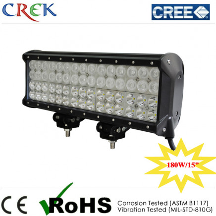 Combo 15" 180W LED Light Bar with Quad Row (CK-BC41503)