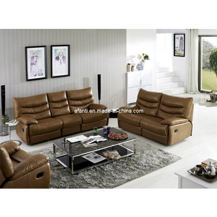 Comfortalbe Recliner Genuine Leather Sofa (JY-2069)