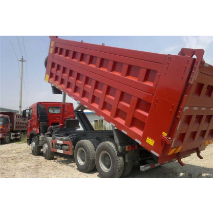 Competive Price HOWO T7h 8*4 Dump Truck of Man Technology