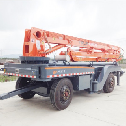 Concrete Boom Pump, Pump and Boom Together