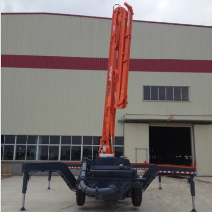 Concrete Machinery Pump with Placing Boom