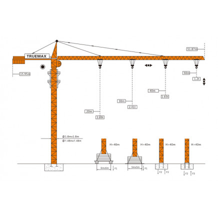 Construction Crane Tower Crane (TC5613)