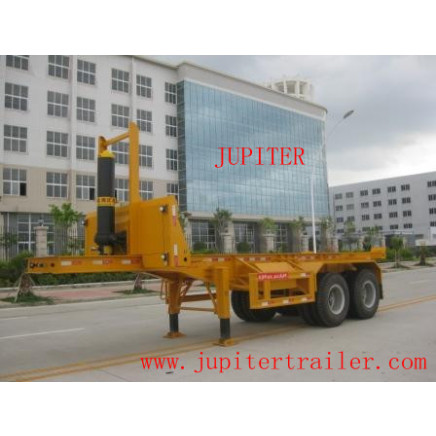 Container Dumper Tipper Semi Trailer Efficient Unloading