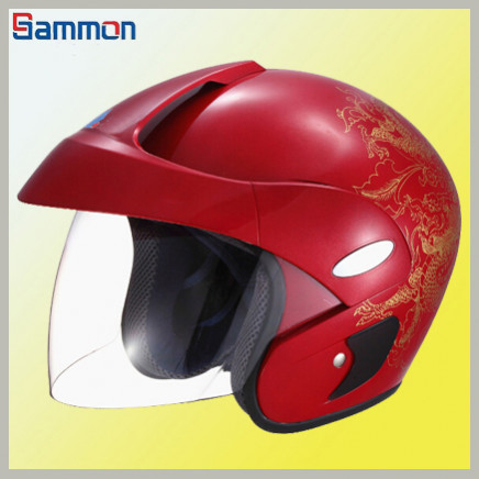 Cool Half Face Safety Motorcycle Helmet (MH065)