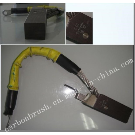 Copper Graphite Carbon Brush for Sales (C40)