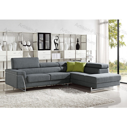 Corner Modern Fabric Living Room Sofa (JP-sf-200)