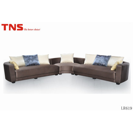 Corner Sofa (LR619) for Fabric Sofa