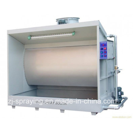Cost-Effective Fluid Water Curtain Spraying Booth