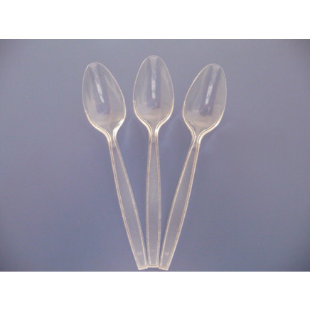 Crystal Spoon Transparent PS Spoon Virgin PS Spoon