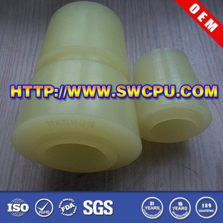 Custom Made Silicone Rubber Plastic Sleeve (SWCPU-P-PP023)