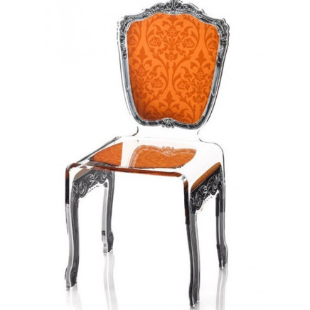 Custom Vintage Acrylic Dining Chair