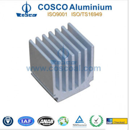 Customized Clear Anodized Aluminium/Aluminum Radiator