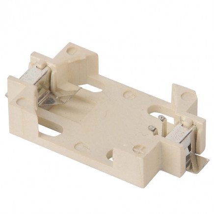 D Black Plastic Battery Holder
