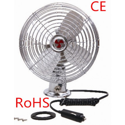 DC 12V/ 24V Metal Car Fan