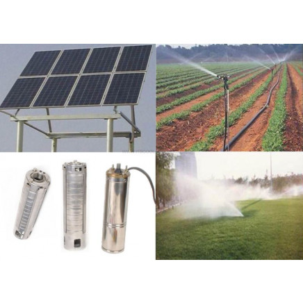 DC Submersible Solar Water Pump for Irriation