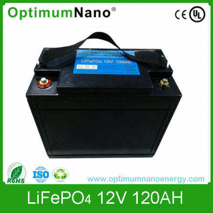 Deep Cycle Energy Storage 12V 120ah UPS Battery LiFePO4