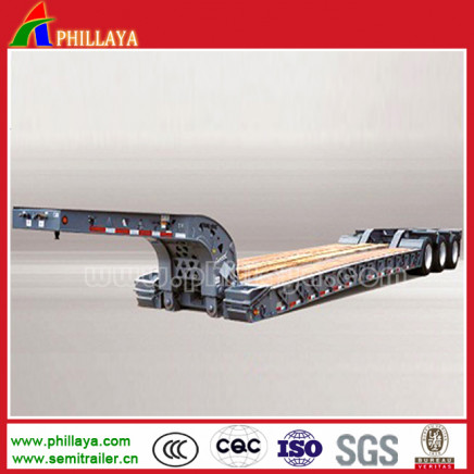 Detachable Gooseneck Front Loading Low Bed Trailer