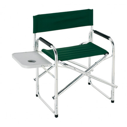 Director Chair with Side Table Aluminum Director Chair